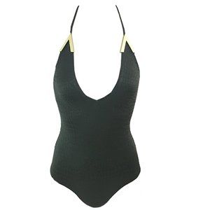 Beach Riot Moss One Piece in Everglades